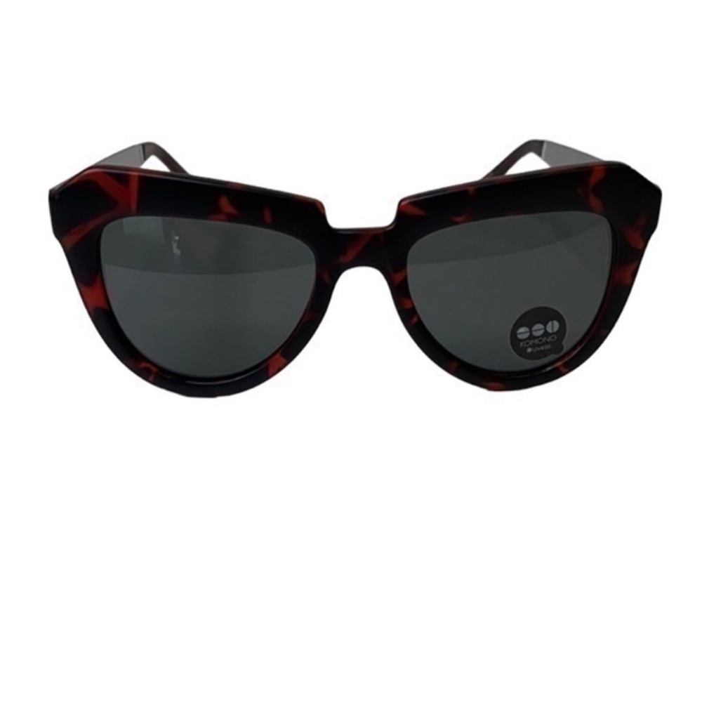 KOMONO Stella Tortoise/Silver Sunglasses NEW - Picture 3 of 15